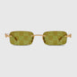 Lunettes de soleil rectangulaires