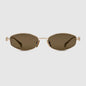 Lunettes de soleil ovales