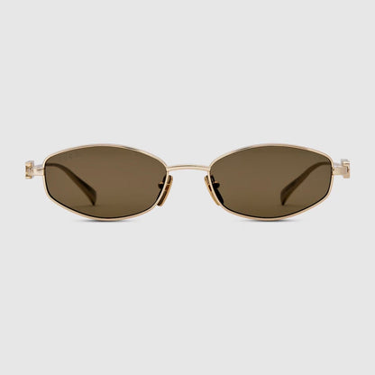 Lunettes de soleil ovales