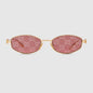 Lunettes de soleil ovales