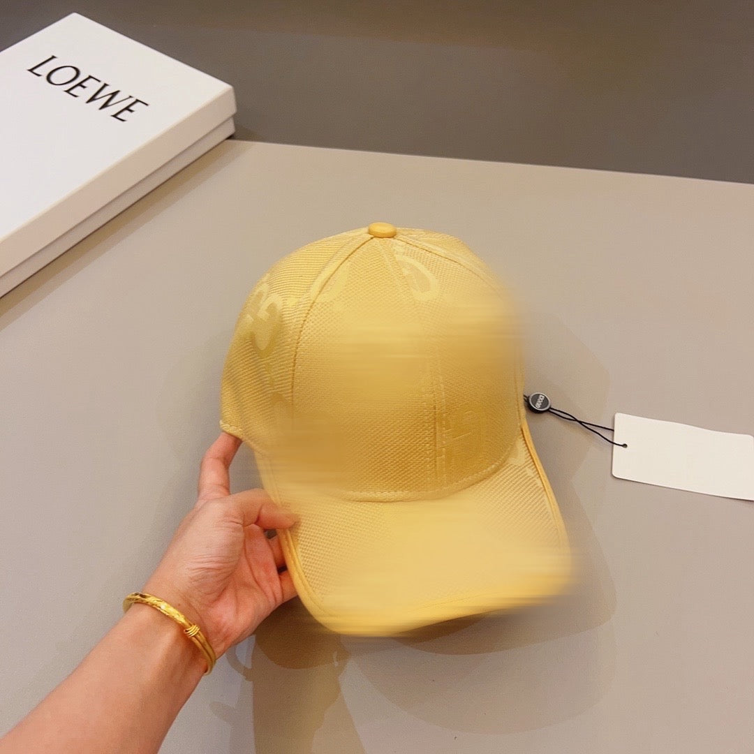 Casquette GG jumbo Jaune