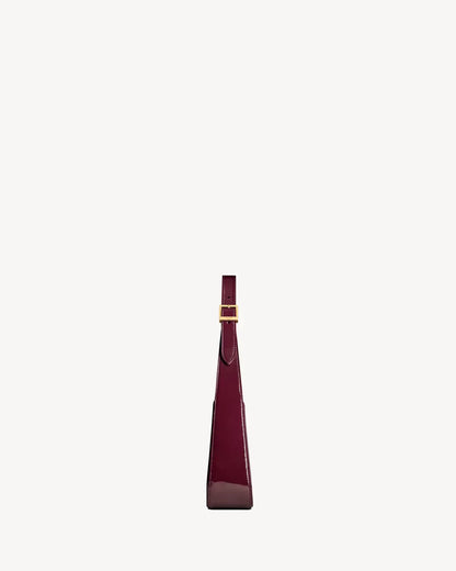 YSL - le 5 à 7 en cuir verni Red