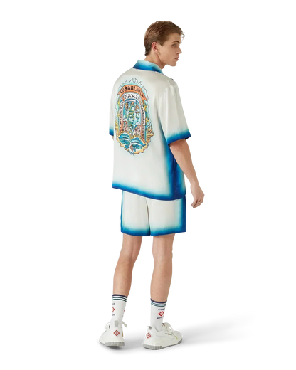Casa Way Skate Short Sleeve Silk Shirt