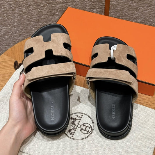 Sandales Chypre Hermès Caramel
