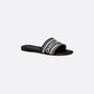 Dior - 30 Montaigne Slide Black Calfskin