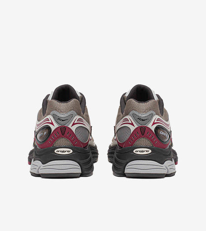 Saucony ProGrid Omni 9 Tomorrow, Meet Yesterday Pack Tan Maroon