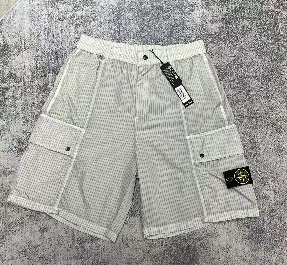 Short Stone Island - Modèle 4 - Blanc