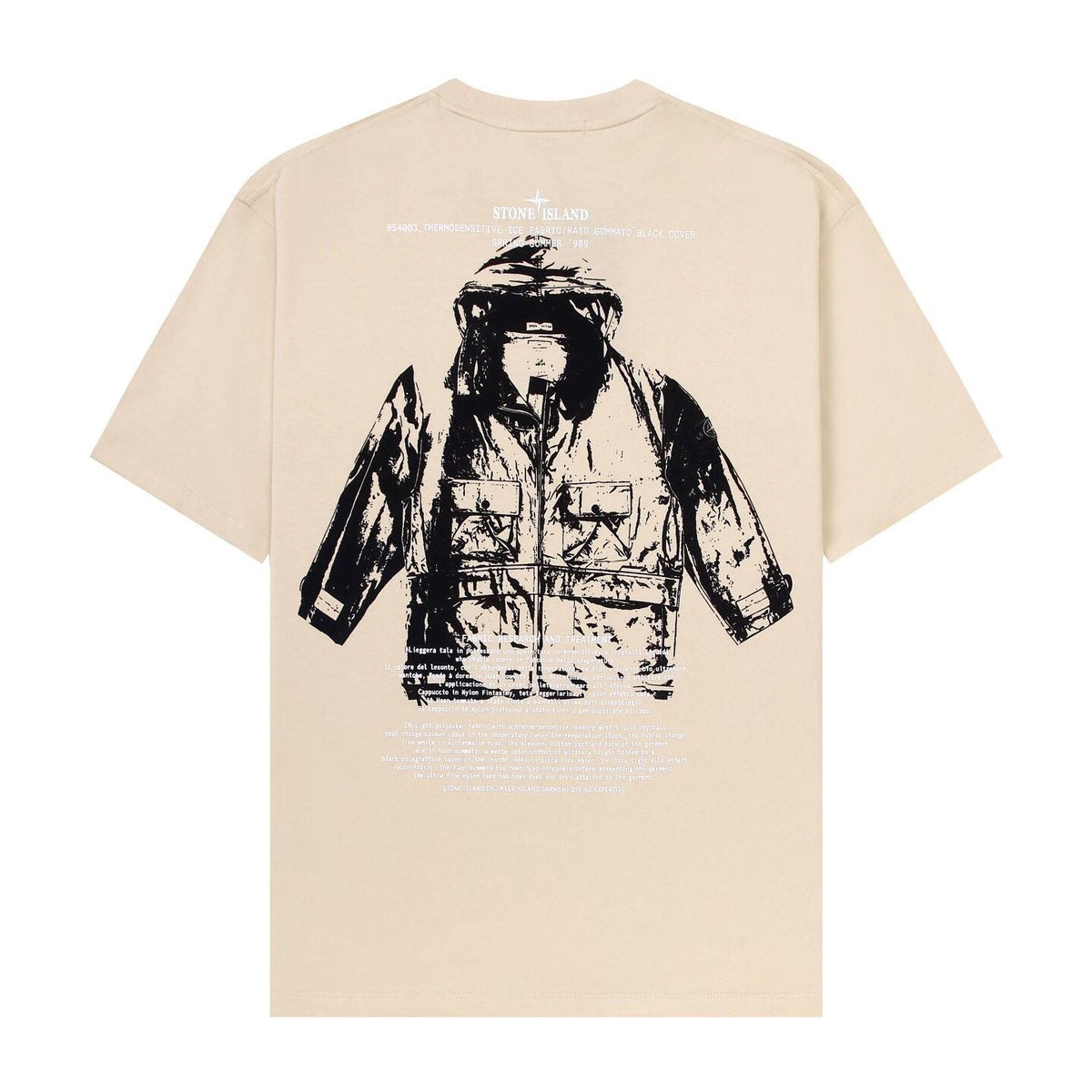 T-shirt Stone Island - Modèle 3 - Noir