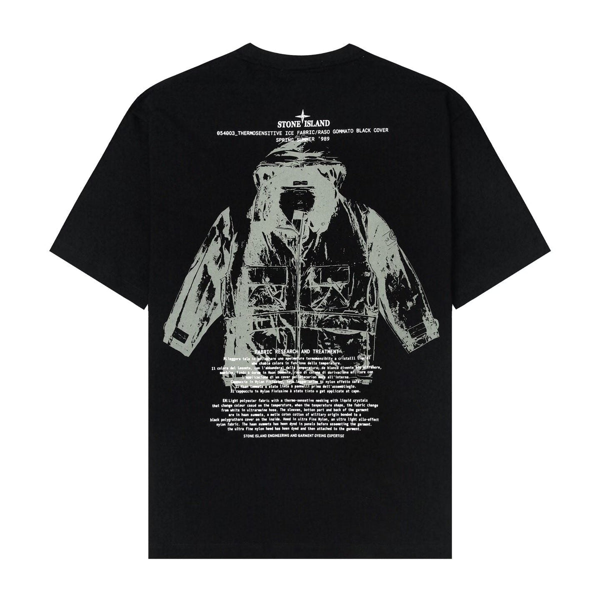 T-shirt Stone Island - Modèle 3 - Noir